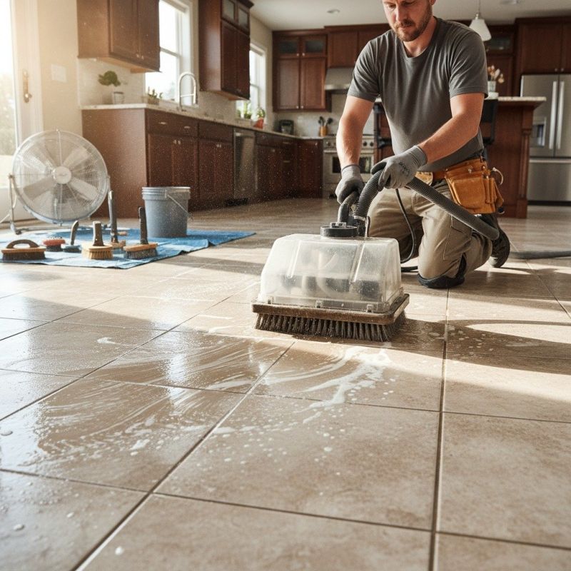 Removing Grease, Grime, And Stains From Tile Surfaces